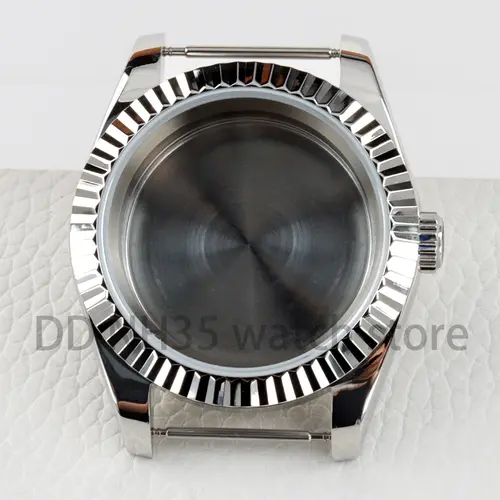 36mm/39mm NH35 Watch Case Sapphire Glass 20mm Solid 316L Stainless Steel Bracelet for Datejust NH35 NH36 Movement 28.5mm Dial - Image 32
