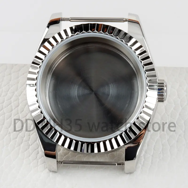 36mm/39mm NH35 Watch Case Sapphire Glass 20mm Solid 316L Stainless Steel Bracelet for Datejust NH35 NH36 Movement 28.5mm Dial - Image 32