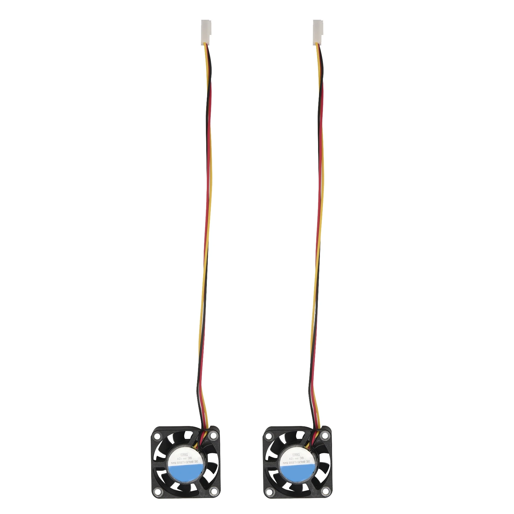 

2 Pcs 3 Pin 40mm Square PC Computer Cooling Fan DC 12V