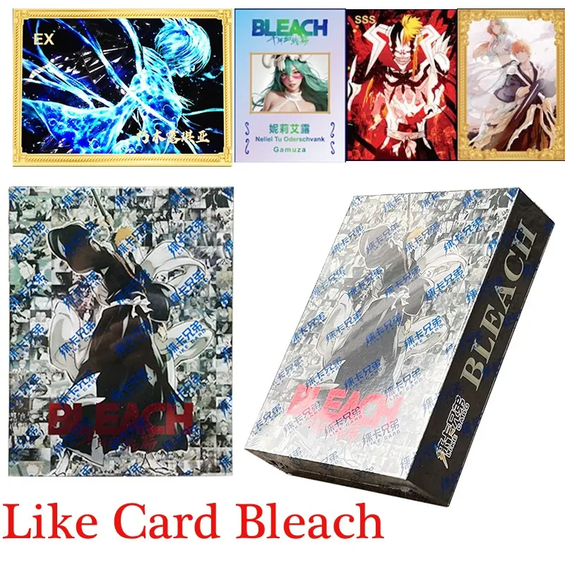 2023 New Bleach Cards Booster Box Thousand-year Blood War Tcg Anime SZR,  JCR, EXR, SXR, SLR, LSP Rare Card Japanese Anime Cartas - AliExpress