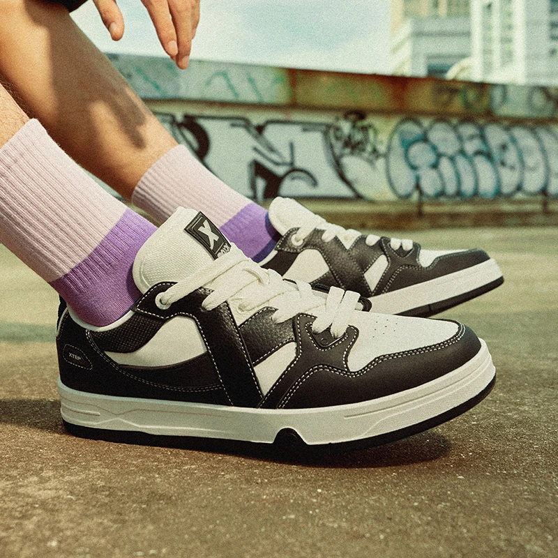 Xtep Maxx Skateboard shoes Men 2023 New Style Wear-Resistant Sport