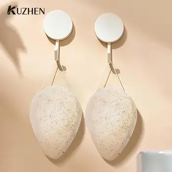 미니 내추럴 클렌징 스폰지, 얼굴 세척 각질 제거제, 퍼프 라운드 모양 곤약 스폰지, 페이셜 스킨 케어 도구, 1 개