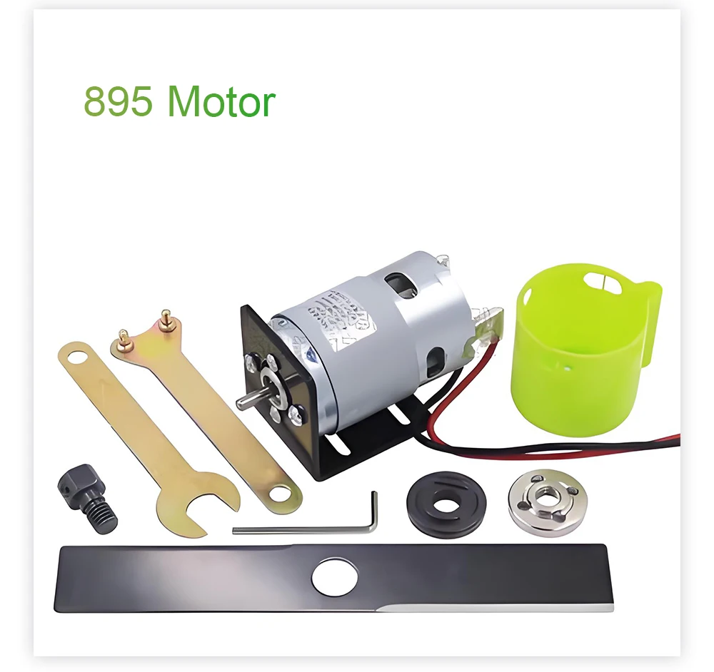 Lawn Mower DIY Set DC 12V-24V 795 895 Motor Garden Mowing Tools Grass Cutting Ma