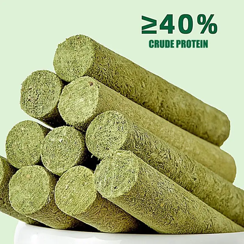 Cat Grass Sticks Grass Chewing Stick Freeze Dried Snacks Mouth Health Teething Digestive Aid Natural Teeth Cleaner Fattening Pet - Image 4