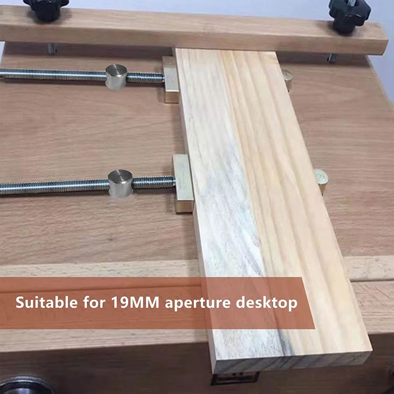 Woodworking Bench Dog Clamps With Bench Dog Stop Sets, Clip Clamp Fixture Vise Benches Joinery Carpenter Tools 3