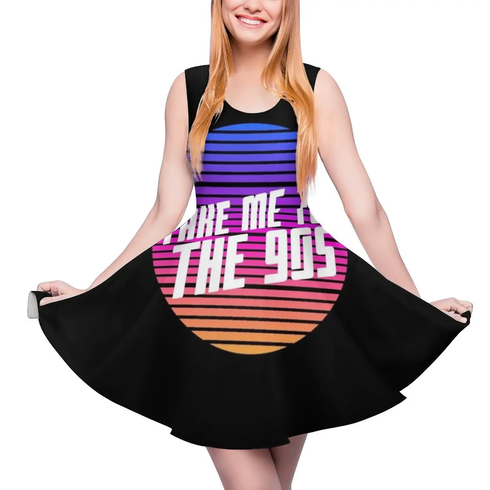 90s kid Sleeveless Dress elegant and pretty womens dresses Dress vintage dresses summer ladies dresses for special occasion