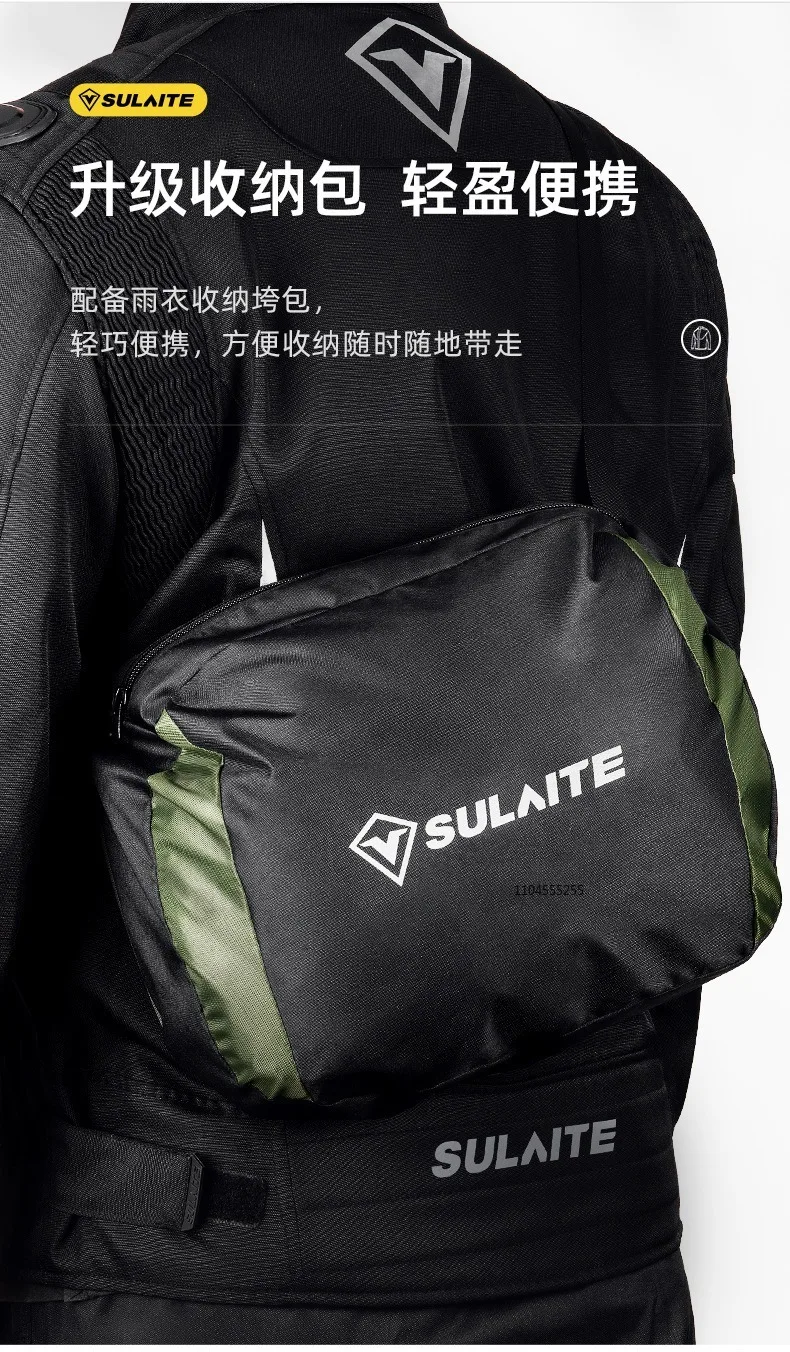 New Motorcycle Raincoat Waterproof Jacket Men Women Rain Cover Rider Raincoat for Motorcyclist Hiking Camping Fishing Clothing 26 S3b733313f4224a318f6f1fd578c26960J