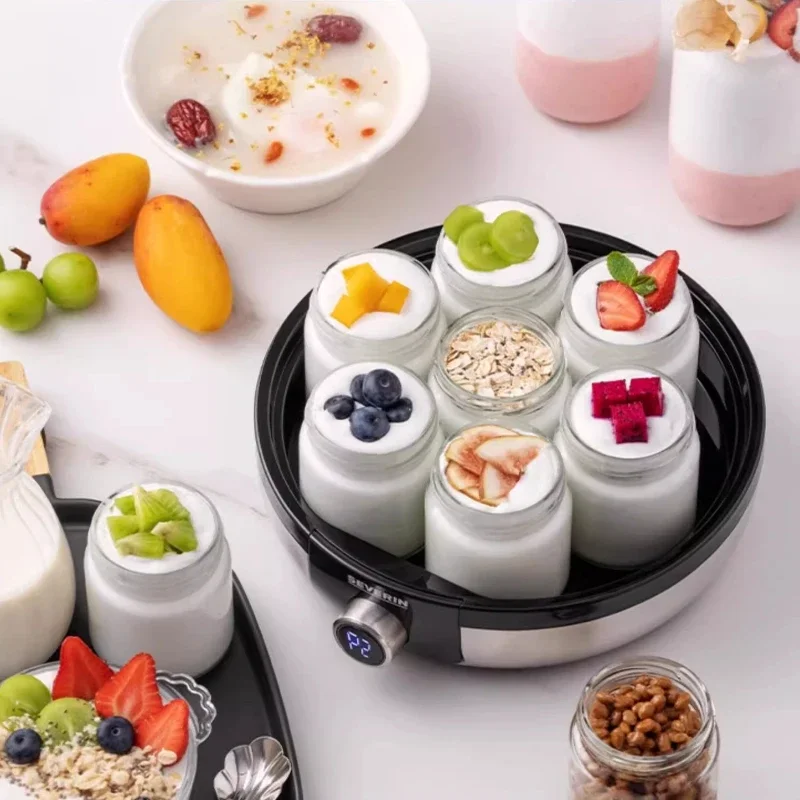 Home microcomputer yogurt machine glass cup multi-function natto machine fermentation
