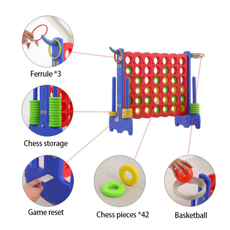 Board Games for Child Indoor Party Games Throwing Small Basketbal Sports Game Puzzle Connection Game Kids Early Educational 6