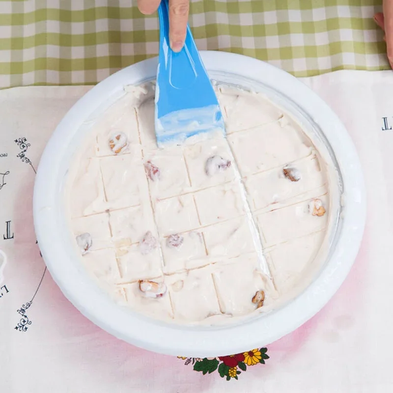 Portable Mini Pan Fried Ice Cream Roll Machine Household Frozen Yogurt Machine DIY Kitchien Home Ice Cream Maker