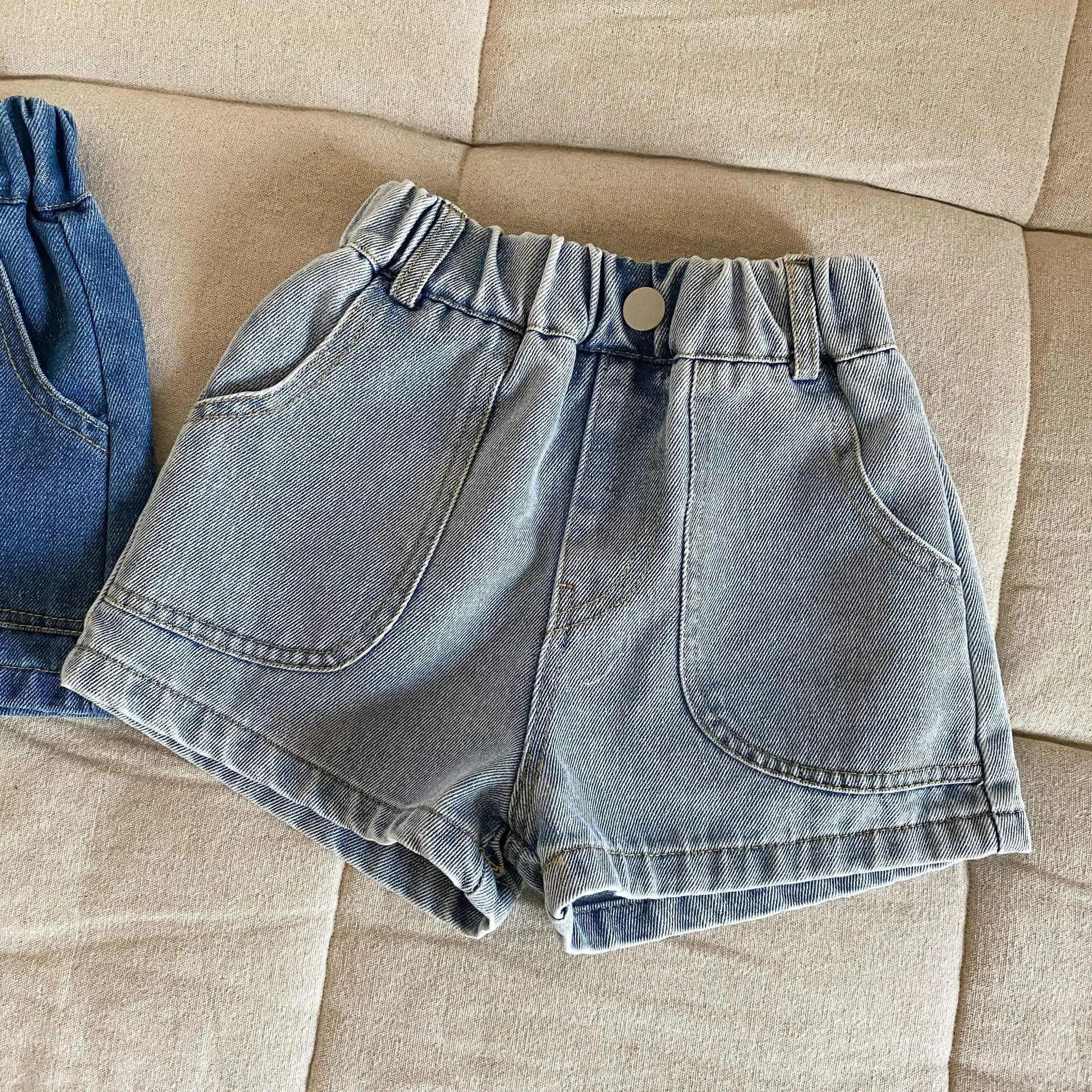 5595 Children's Denim Shorts Summer Baby Casual Pants Boys' Denim Short 1-10Year Kid's Trousers kids shorts kids trousers