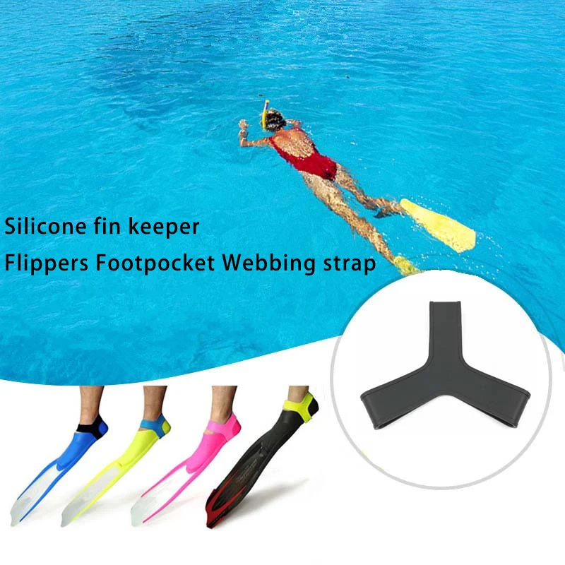 1PairScubaDivingFinKeeperGripperFootFlippersSwimmingFin
