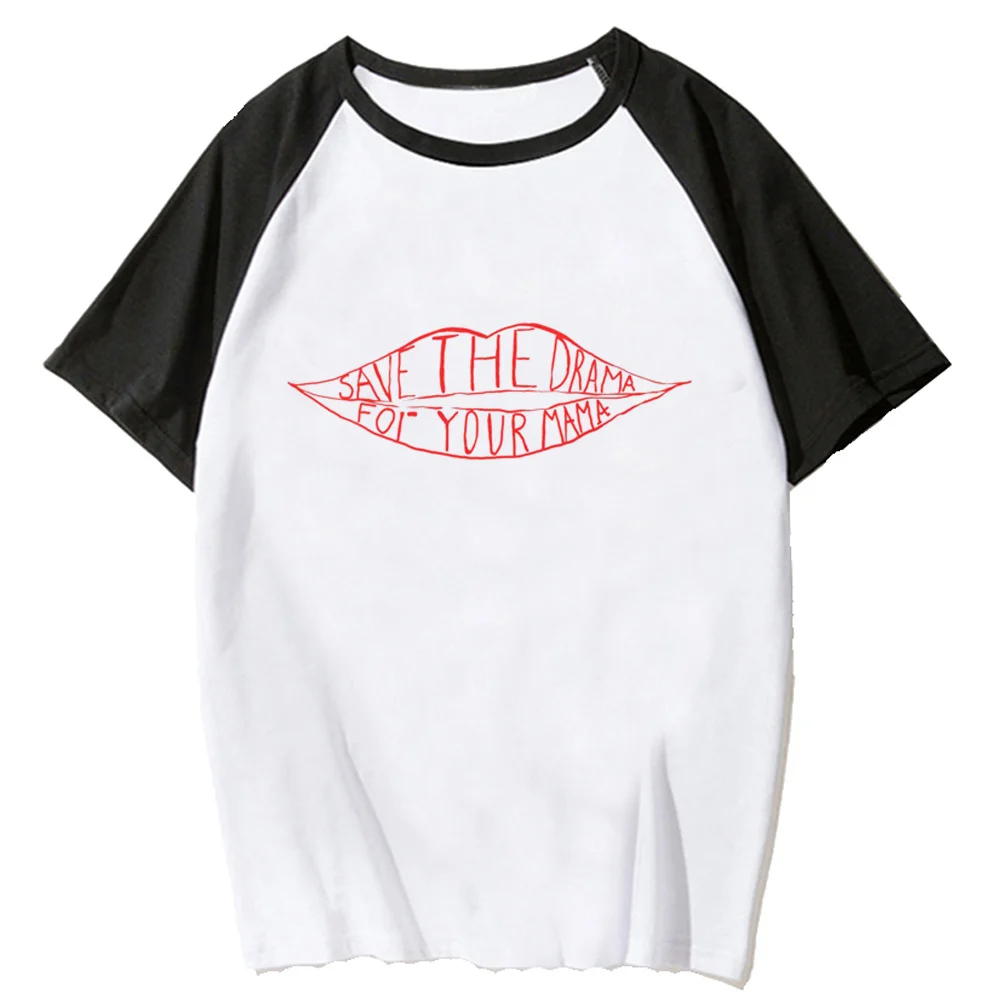 Save The Drama For Your Mama T-Shirt Donna Anime Graphic Comic T-Shirt Abbigliamento Anime Femminile