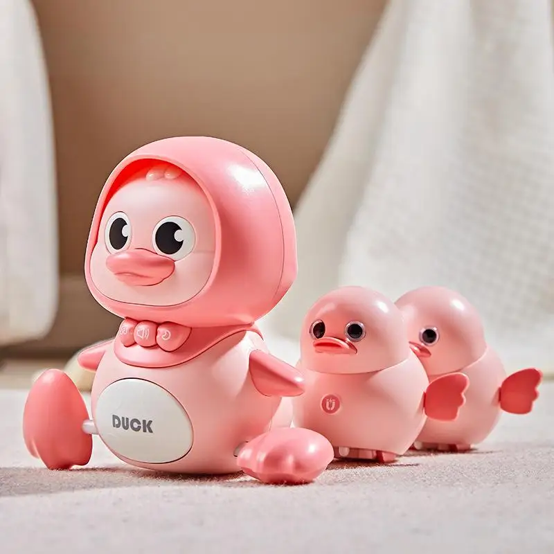 Movable Walking Swing Chicken Moving Little Duck Electric Climbing Duck Twisting Butt Chicken Toy Children Baby