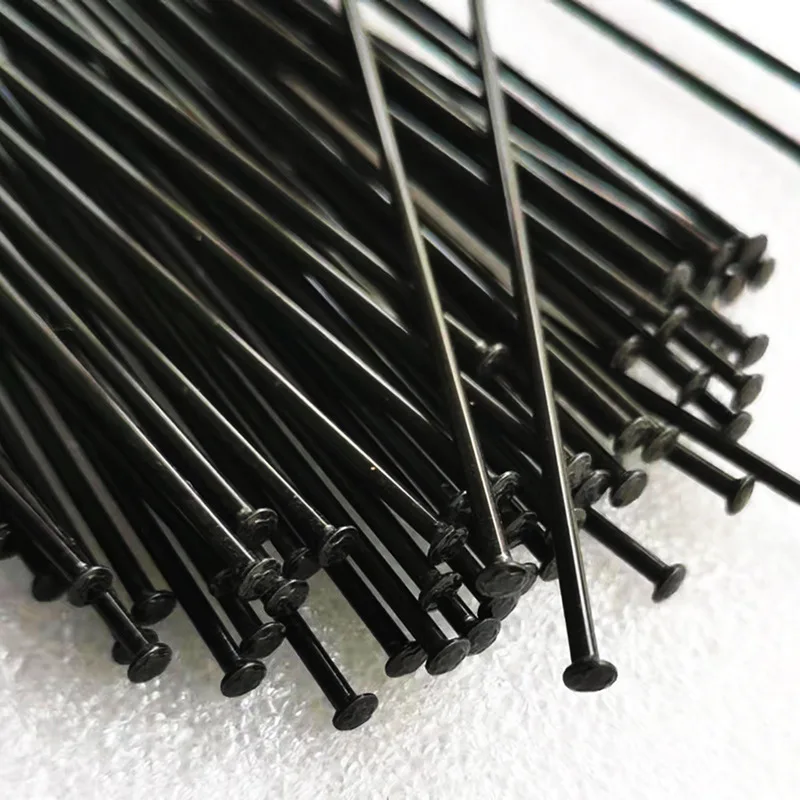Bicycle spokes stainless steel spokes MTB 14G 2.0mm straight head straight pull round black wire bicycle parts bicycle spokes