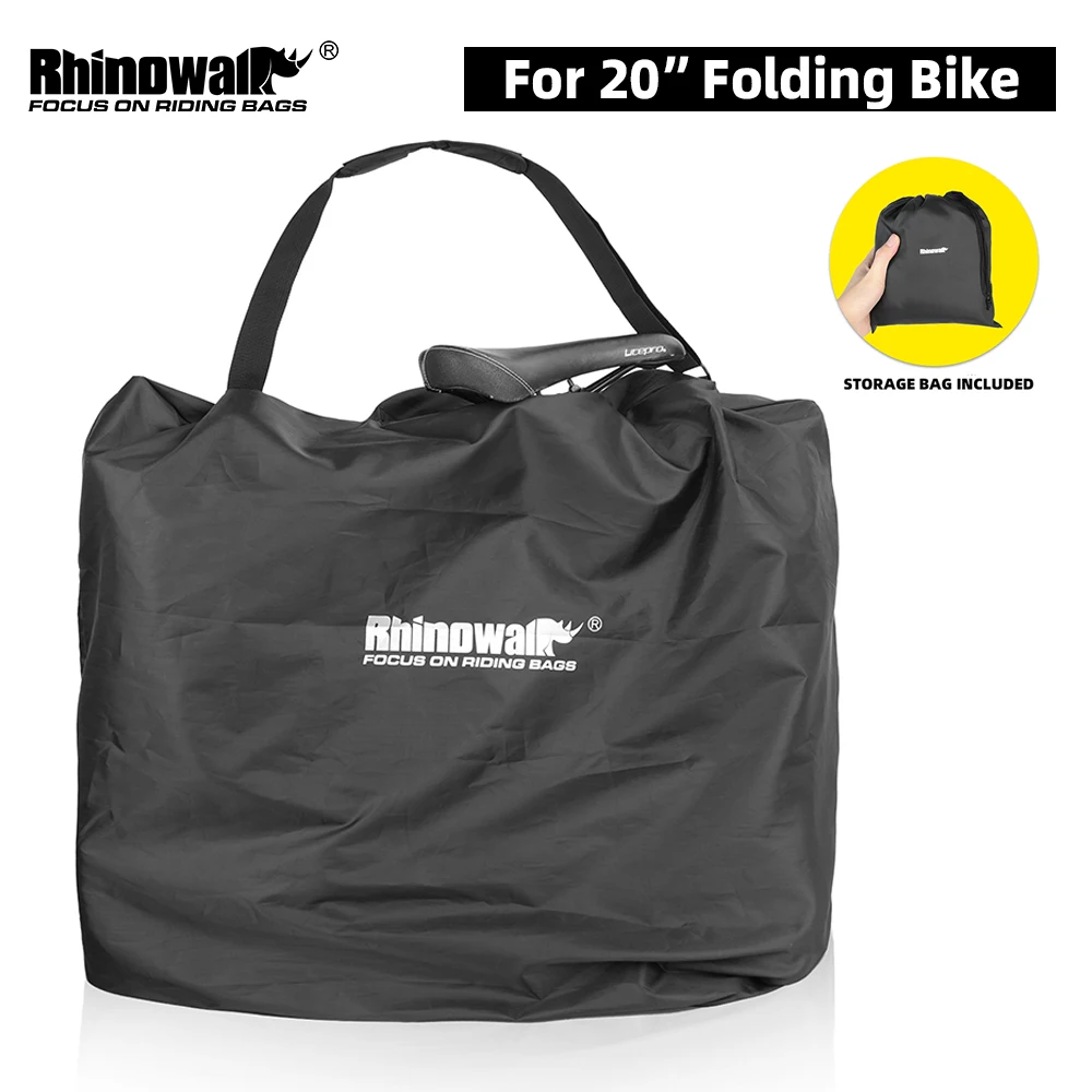 RhinowalkFoldingBikeCarryingBag20InchLightweightFoldBicycle