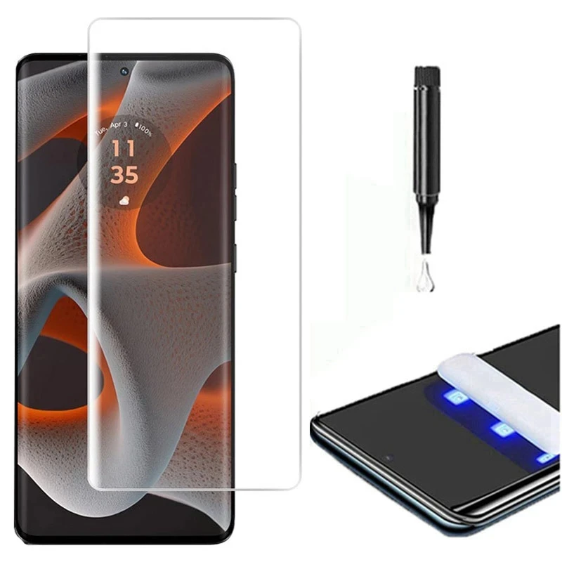 3D Curved HD Full Glue UV Tempered Glass Screen Protector