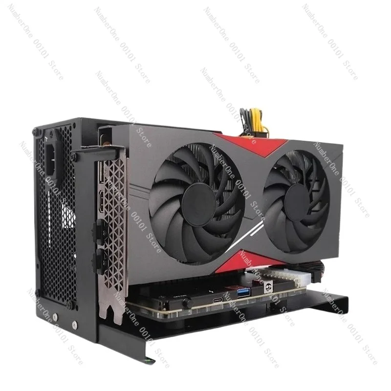 PUSOKEI Thunderbolt 3/4 EGPU Enclosure - External Graphics Card Dock With PCIe X16 Slot For Laptops
