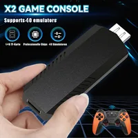 X2Pro TV Game Stick 4K HD poignée vidéo Console de jeu 40K/50K jeux 64g/128g pour PSP rétro jeux d'arcade PK M15 Pro pour les jeux à domicile 3