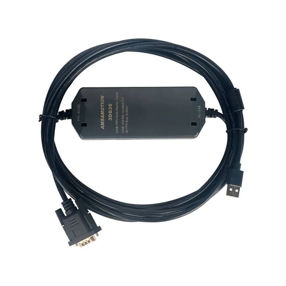

6ES7901-3DB30-0XA0 Programming Cable For Siemens S7 200 PLC USB/PPI+ Isolation Type Support Baud Rate 187.5kbps