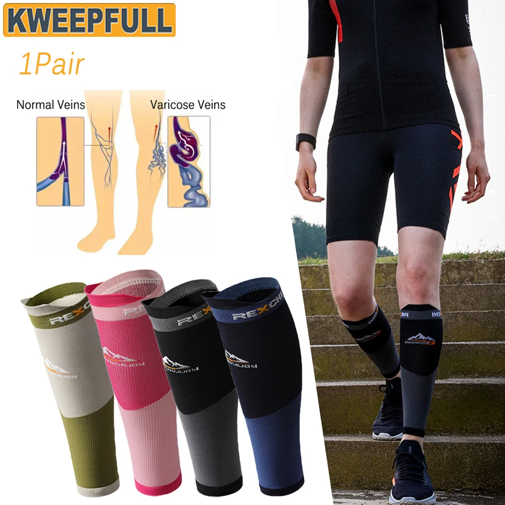 3 Pares Rodilla Alta Calcetines Medias De Compresión Para Hombres Y