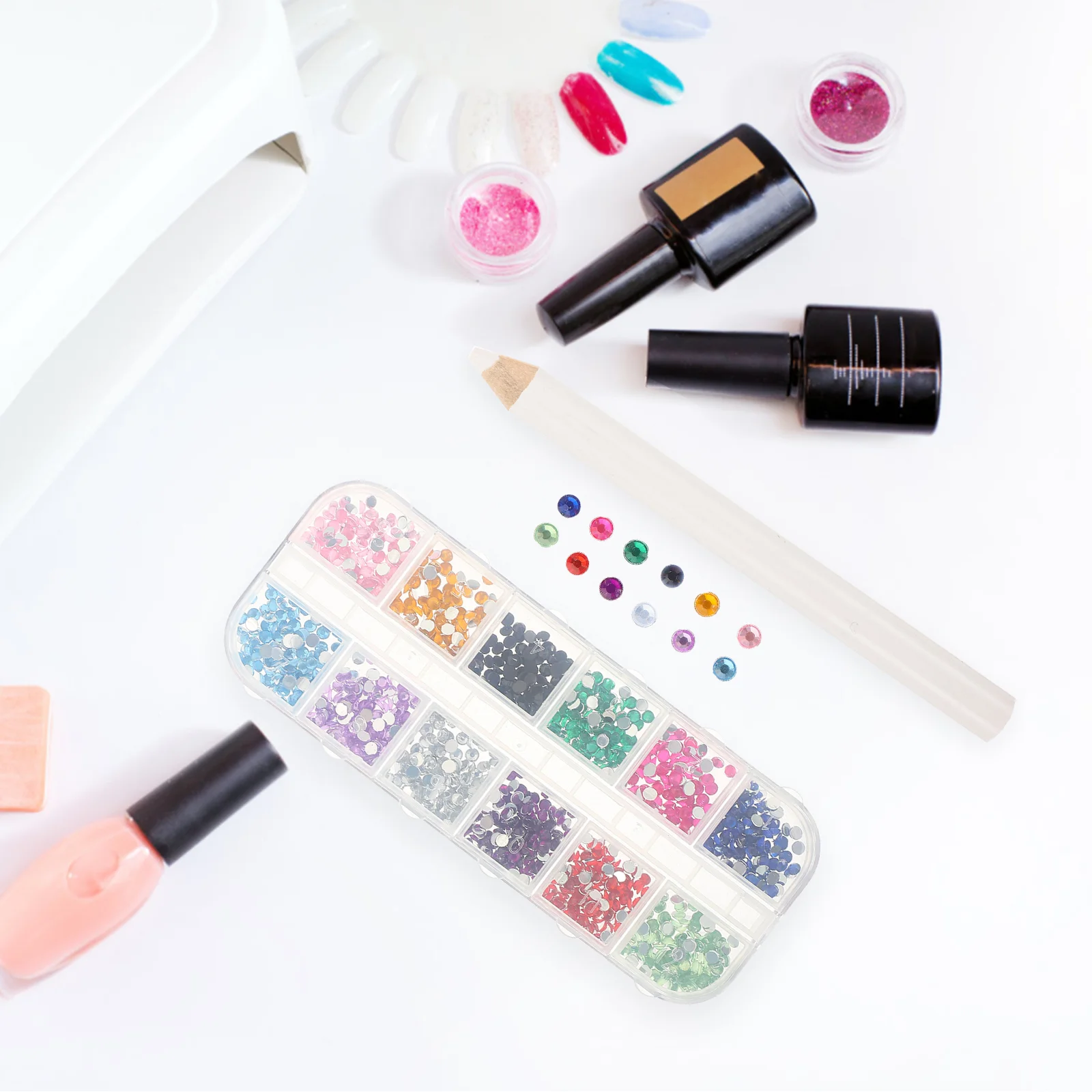 

Nail Art Diamond Picking Pen Nail Art Pen Manicure Pen Gems Picking Tool Nail Point Drill Pen for Salon