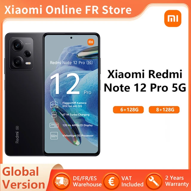 Redmi Note 12 5G - Smartphone, Ecran AMOLED 120H…