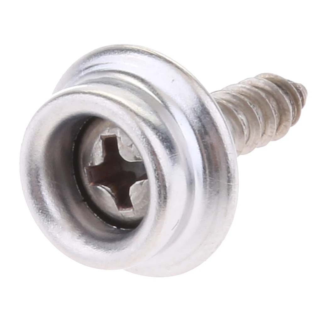 해양 보트 고정 단추 소켓 프레스 키트, 15mm 패스너, 153 개
