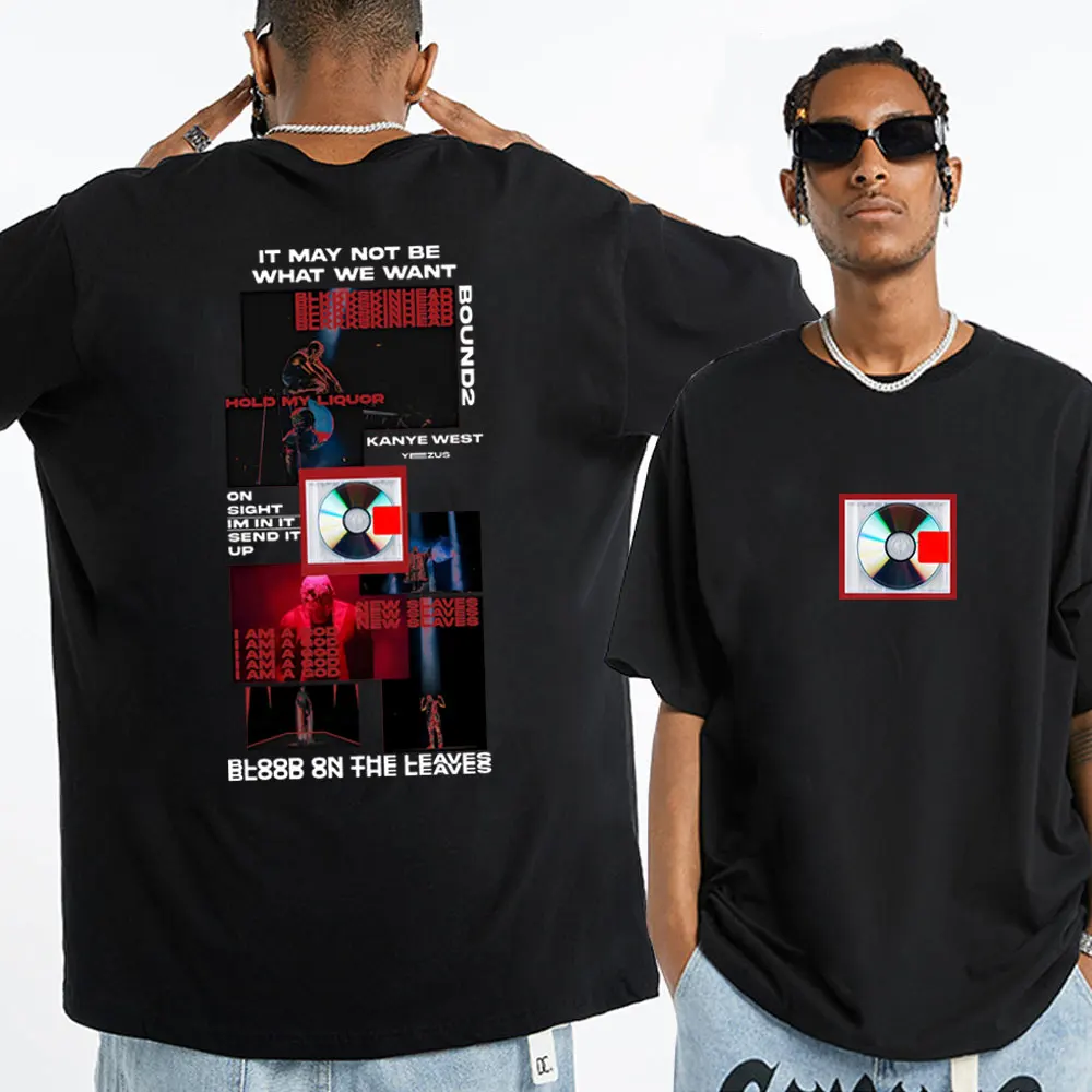 

Винтажные футболки Kanye West Graphic в стиле 90-х годов, модные футболки большого размера в стиле хип-хоп, уличная одежда, рубашки с коротким рукавом для мужчин и женщин