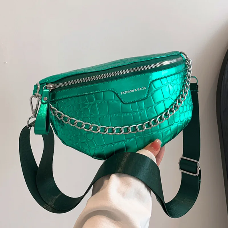 Telena Riñoneras para mujer, bolso cruzado de cuero, bolso de cintura de  moda con correa ajustable, Marrón