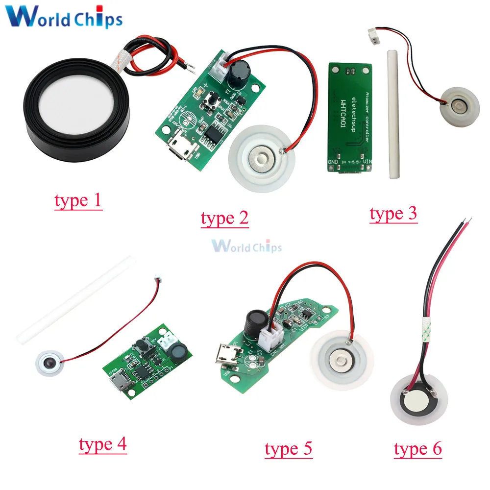 Micro Humidificateur USB Spray Tech Kit DIY, Brumisateur et Pilote, Circuit  Imprimé, Brumisateur, Atomisation, Film, Atomiseur, Feuille - AliExpress