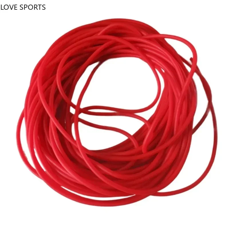 Diameter 2mm Solid Rubber Fishing Line Elastic Band Strapping Line 5M Elastic Tennis Slingshot Rope Tied Fishing Gear Gifts