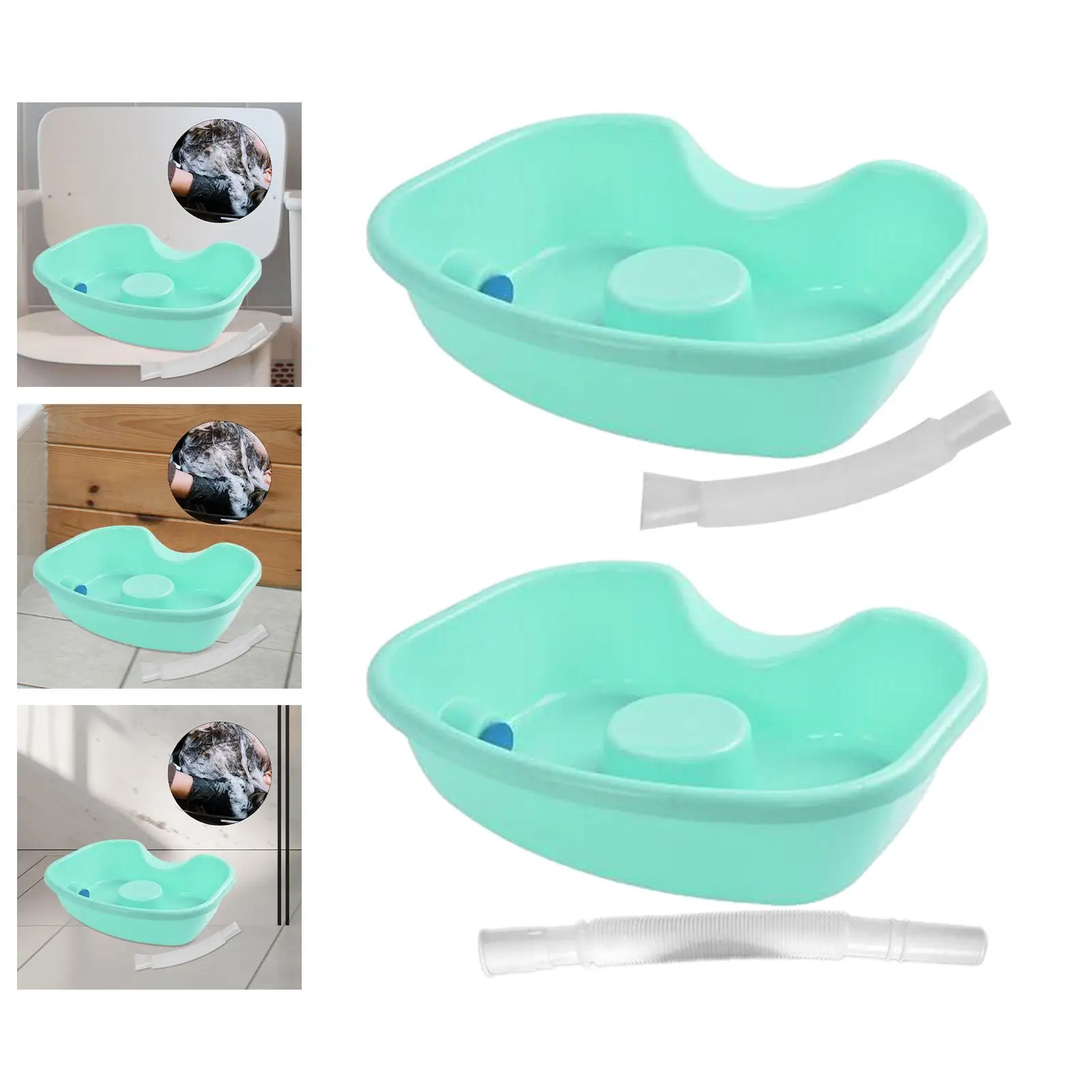 Shampoo Bowl Lightweight Hair Wash Tub Daily Living Aids Hair Washing Basin