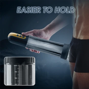 IPHISI Penis Pump Pocket Pussy Men Sex Toy Enlargement Vacuum Cock Pump Erection Aid Penis Training Extension Male Masturbator 3