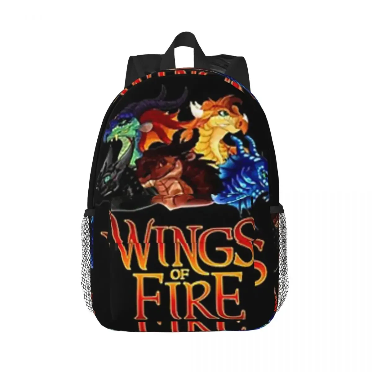

Рюкзак «Крылья огня» для мальчиков и девочек, сумка для книг с мультипликационным рисунком, детские школьные ранцы, дорожный ранец, вместительная сумка на плечо