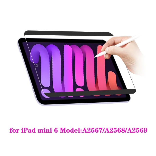 tablet holder for car headrest Paperlike Screen Protector Film Magnetic Paper Texture Film Removable Low Reflective for Ipad Pro 11 Air 4 10.9 9th Generation tablet decals Tablet Accessories