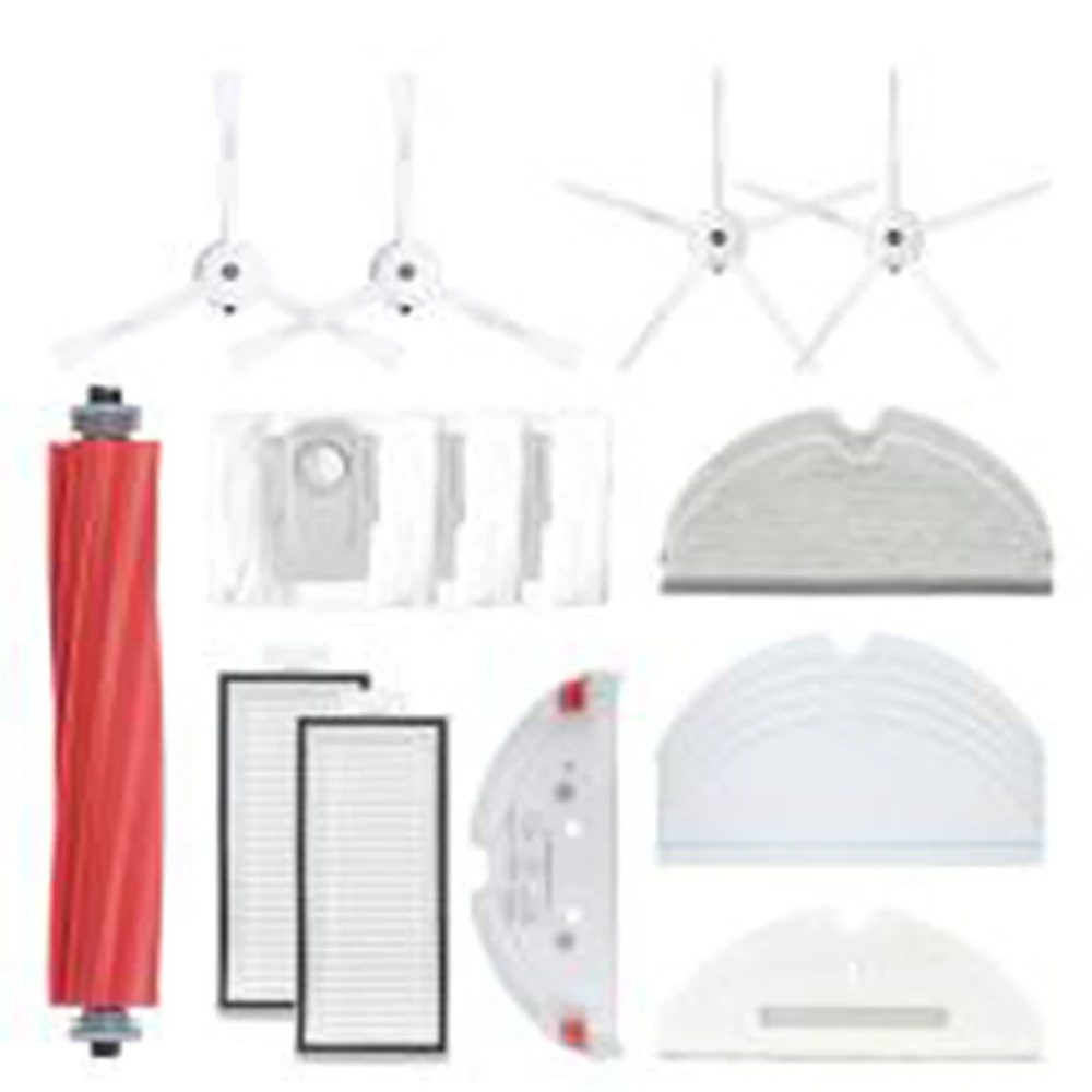 

Full Set Replacement Parts For Mi Roborock Q7 Max /Q7 Max+ Robot Vacuum Roller Brush Side Brush Filter Mop Cloth Holder Dust Bag