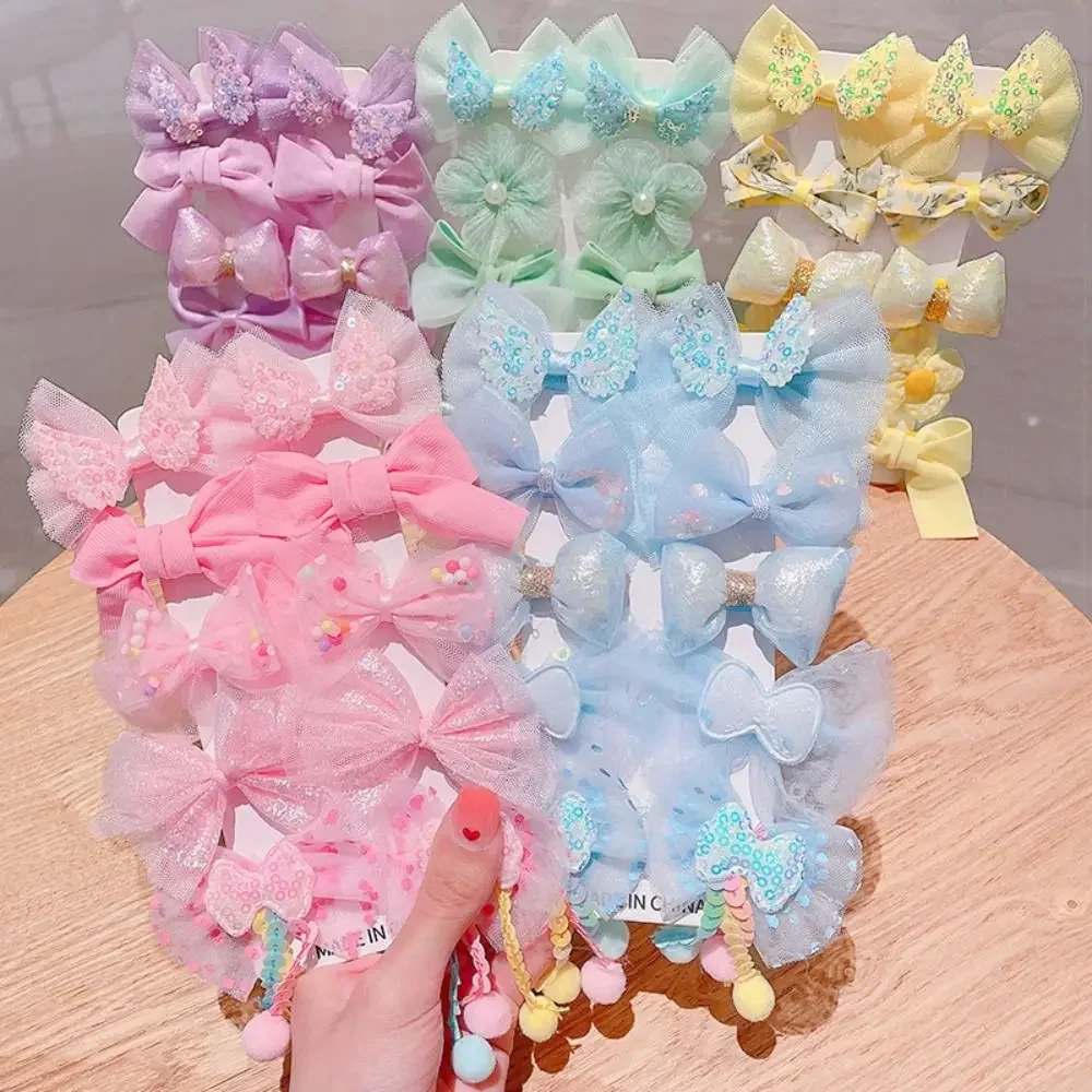 Cute Lace Hair Clips for Girls Princess Side Barrettes