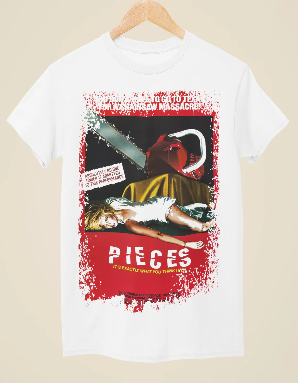 

Pieces - Movie Poster Inspired Unisex White T-Shirt