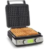 Classic waffle iron, dishwasher safe board, adjustable shadow/shrink control, no spills, easy to clean breakfast, black 1