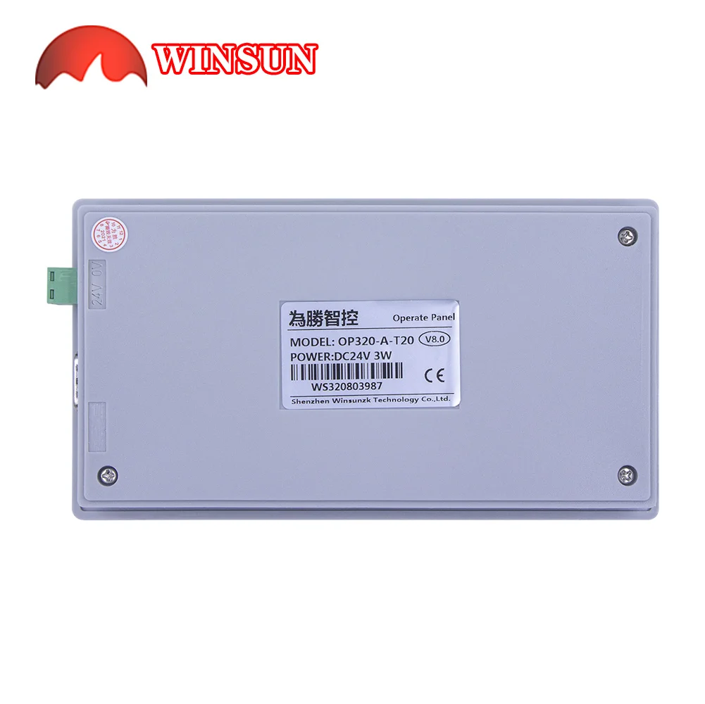 PLC ؽƮ ÷, 192 x 64px OP320-A V8.0 OP320-A-s, RTC MD204L RS232 422, DB9 ٿε ̺ 485 , 3.7 ġ