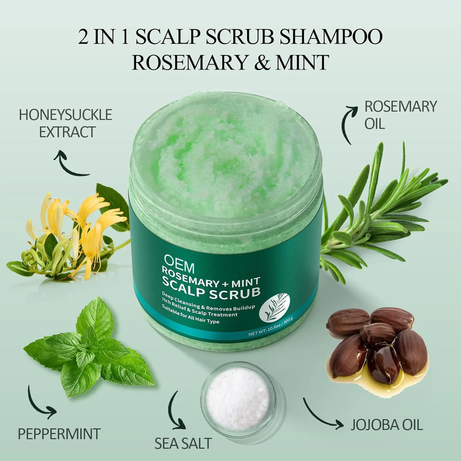 Rosemary Bio-Ferment Detox Shampoo Balm 72H Oil Control + Malassezia Defense Micro Carbon Spheres & Ceramide Infusion