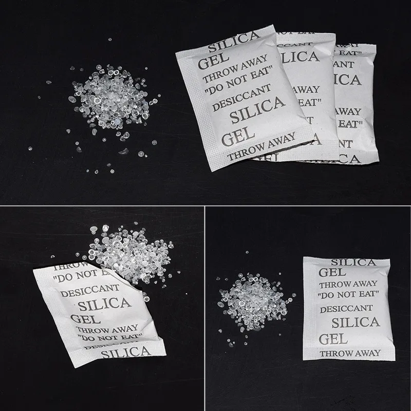 20 Pack Silica Gel Desiccant, Silica Gel Moisture Absorbent Beads-Moisture Absorber for Electronics, Clothing and Food Storage