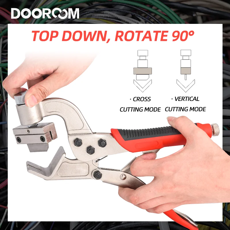 DOOROOM Electrician Wire Tool Cable Wire Stripper Cutter Crimper Automatic Multifunctional Crimping Stripping Plier Tools 2