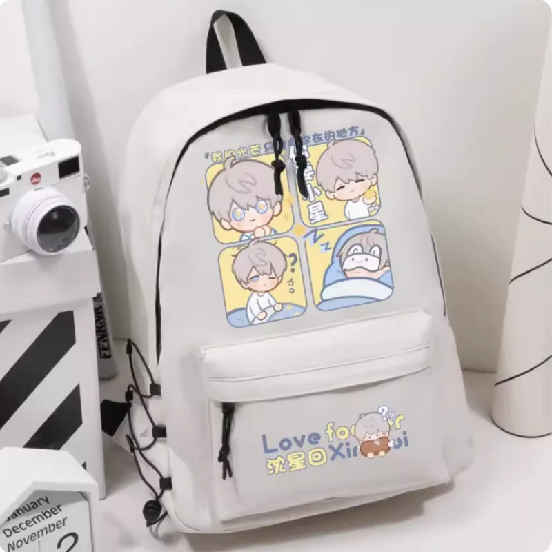 Anime Love and Deepspace Xavier Schoolbag Backpack High-capacity Shoulder Bag Cosplay Student Teenage Gift B1242