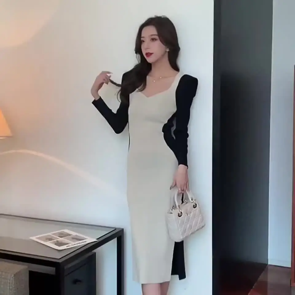 Женское платье WAITSUN зимнее акрил полиэстер