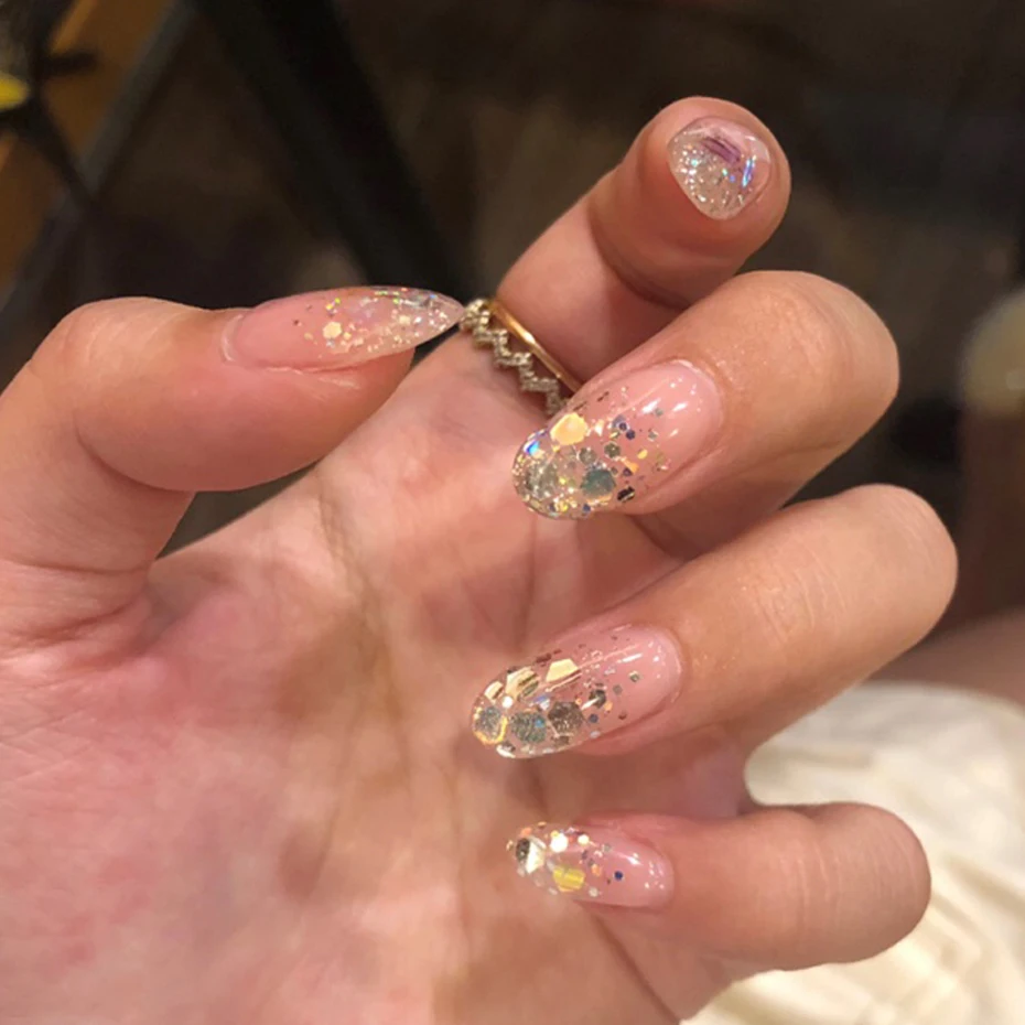 Mermaid Hexagon Nail Glitter Powder Flakes 12 Grids nail powder,nail glitter,nail decoration,nail decorations,nail flakes
