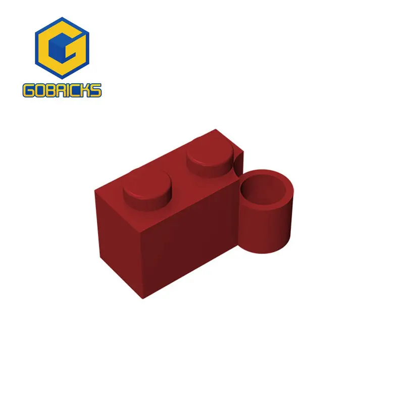 Gobricks 10PCS MOC Bricks HINGE 1X2 LOWER PART compatible with 3831 children's toys DIY Assembles Building Blocks Technical 2