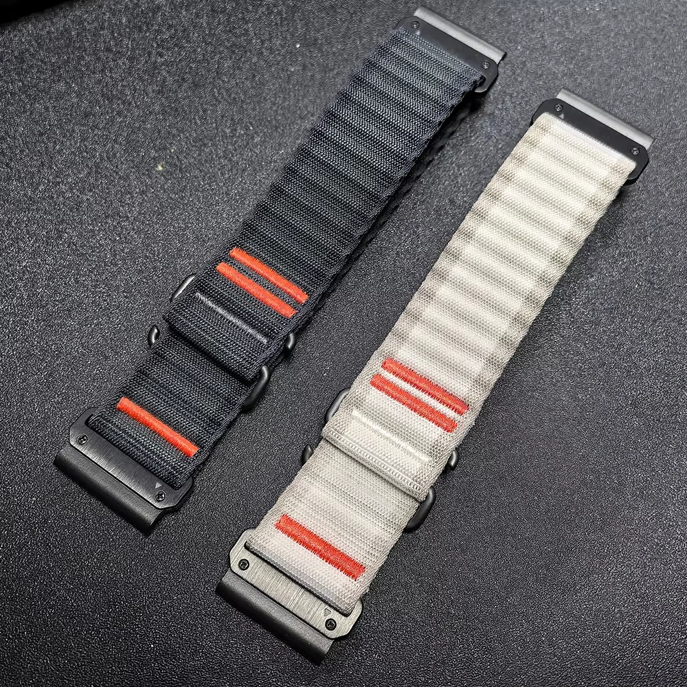 QuickFit Nylon Strap Replacement Watchband - 22/26mm