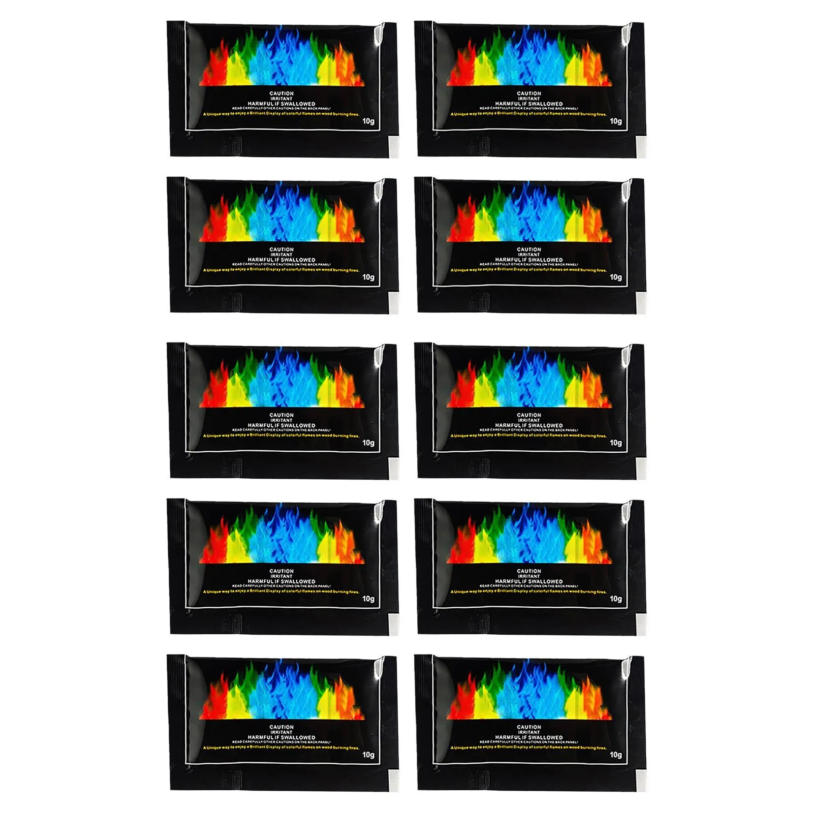 Colorful Flame Changing Powder Create Colorful For Fire Outdoor Fireplace Festival Supplies Folding Carpet